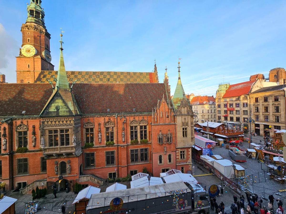 Rynek Market Square Wroclove Tectum Apartments Z Widokiem Na Rynek Wroclaw Exterior photo